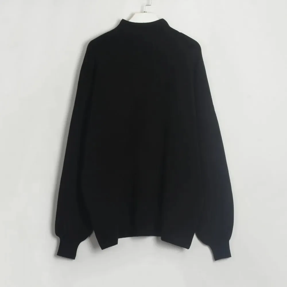 Aimee Long Sleeve Solid Women Sweater