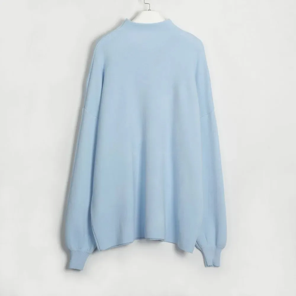 Aimee Long Sleeve Solid Women Sweater