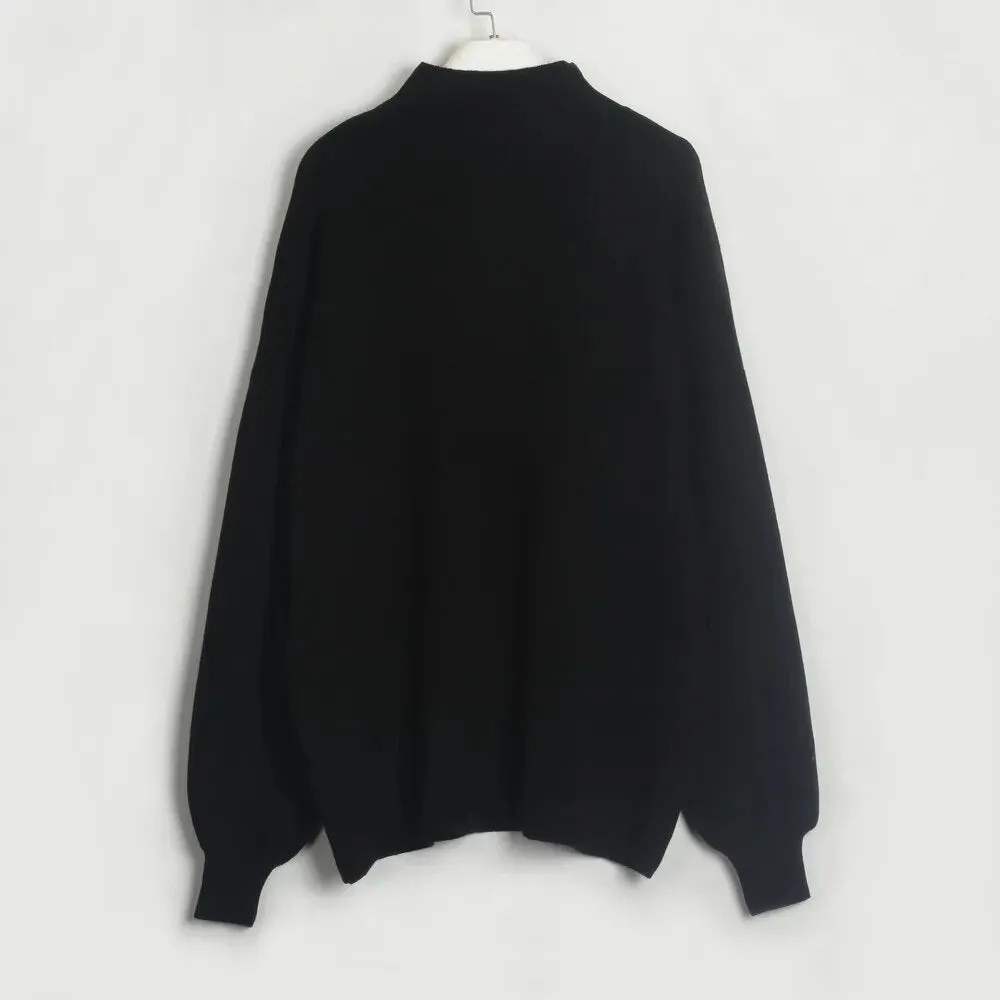 Aimee Long Sleeve Solid Women Sweater