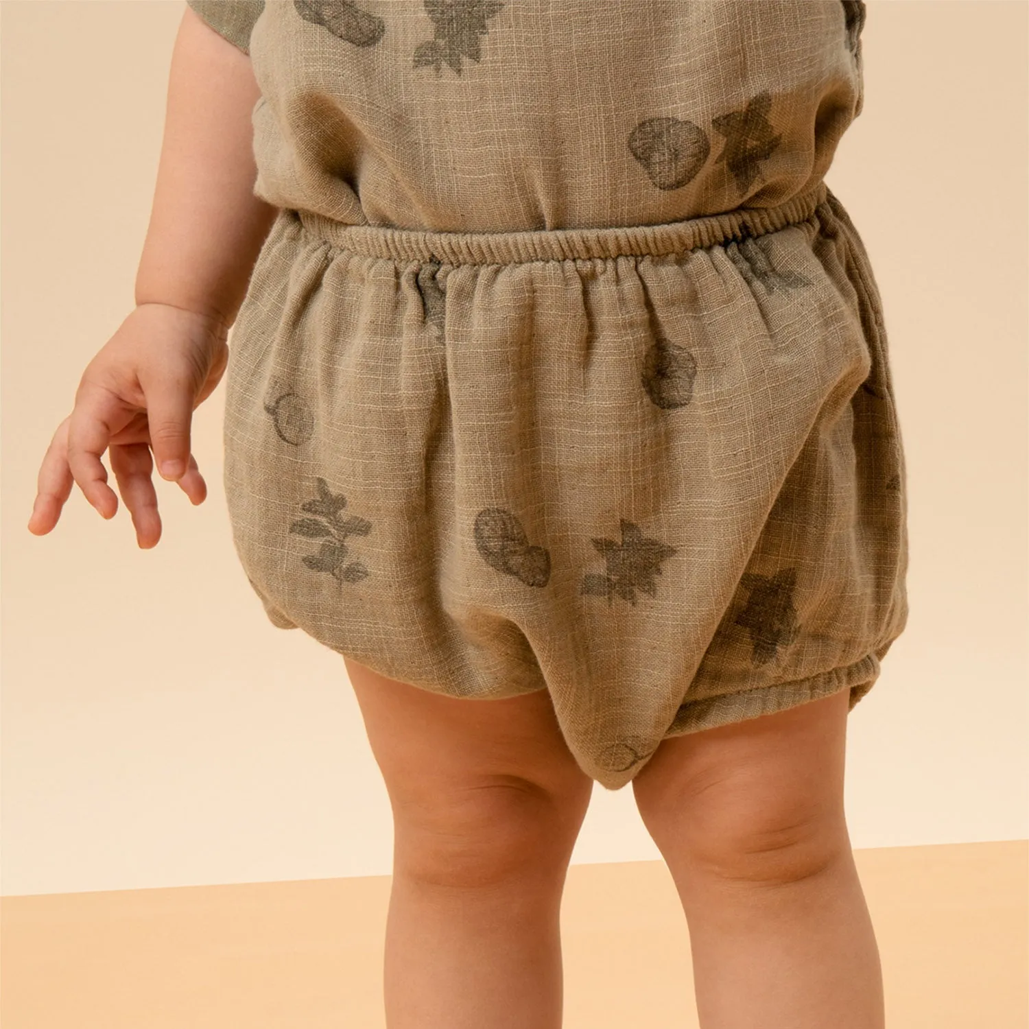 Baby Cotton Ami Bloomers - Sage/Fresh