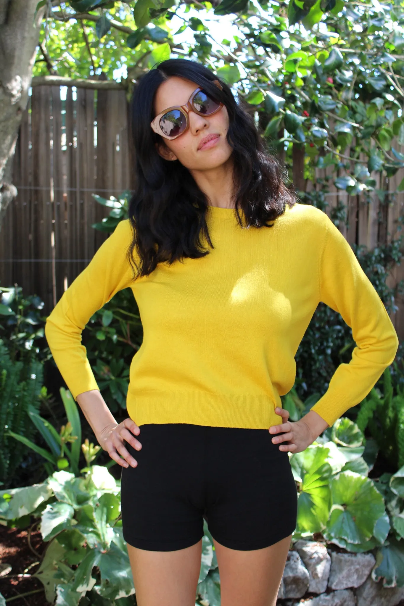 Beklina L/S Sleeve Knit Top Turmeric