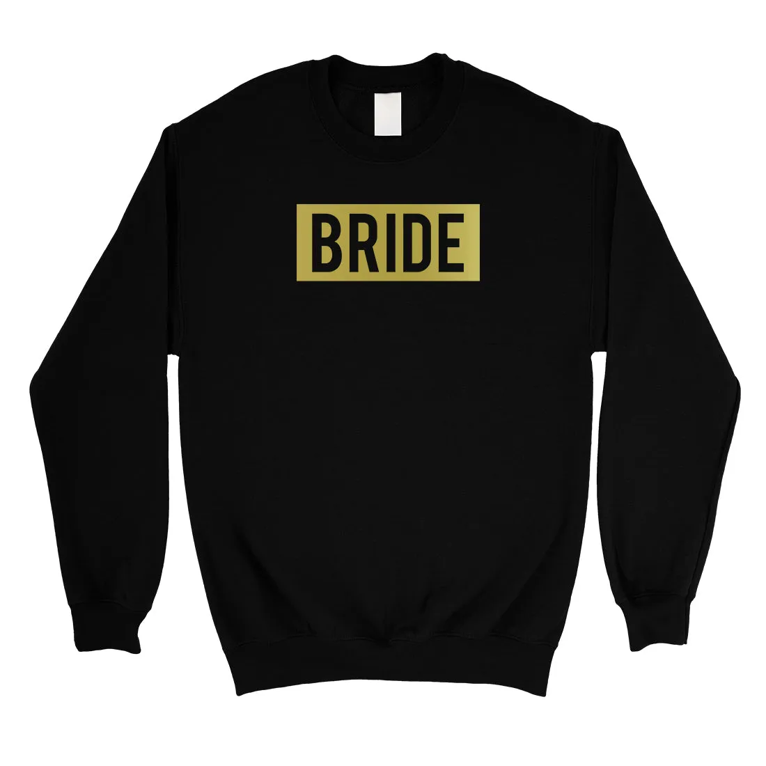 Bride Squad Boxed-GOLD Unisex Crewneck Sweatshirt Cool Basic Gift