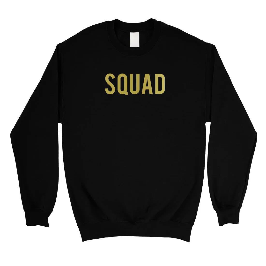 Bride Squad Boxed-GOLD Unisex Crewneck Sweatshirt Cool Basic Gift