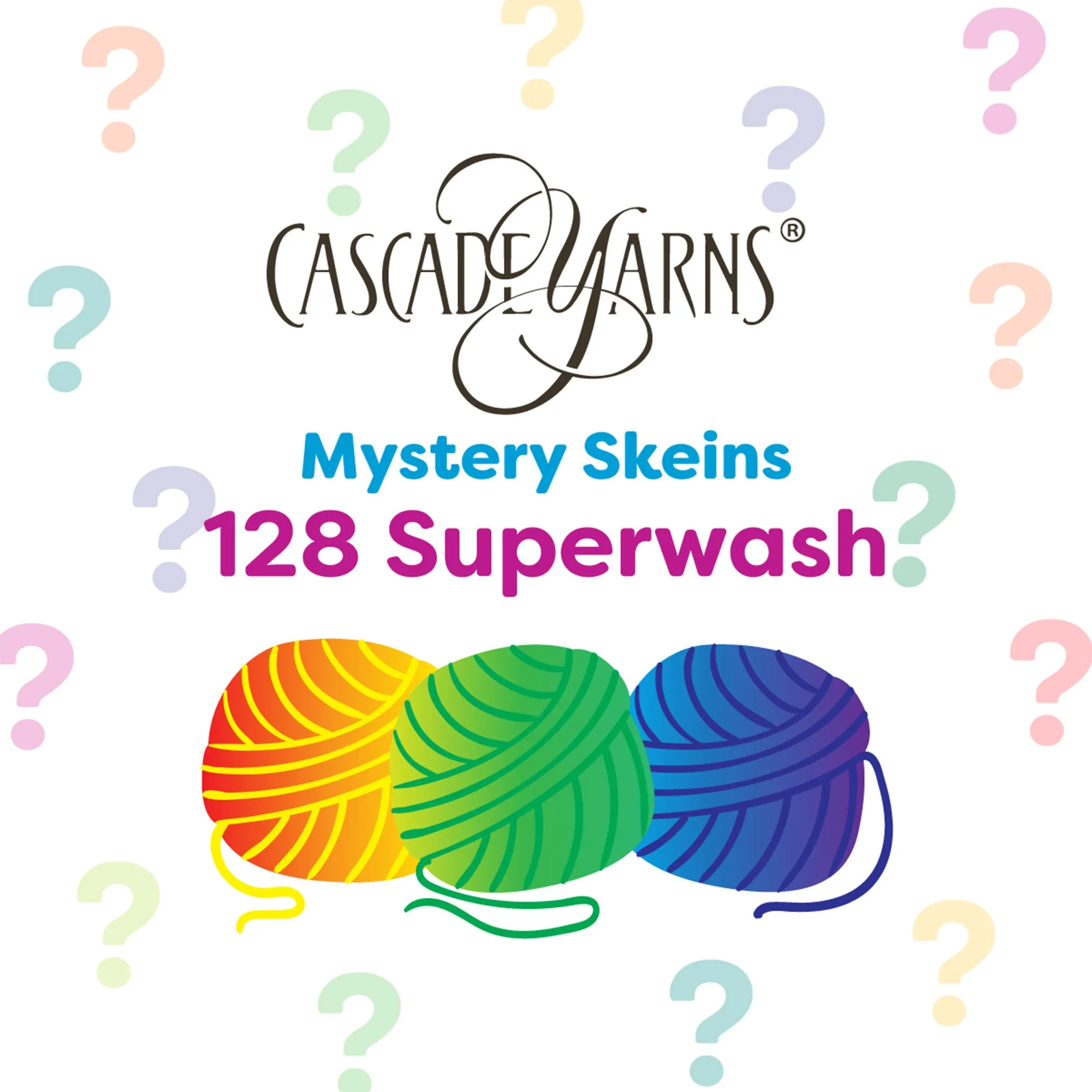 Cascade Yarns 128 Superwash One of a Kind Yarn - Mystery Skein