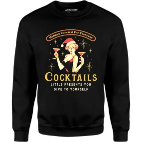 Christmas Cocktails - Unisex Sweatshirt