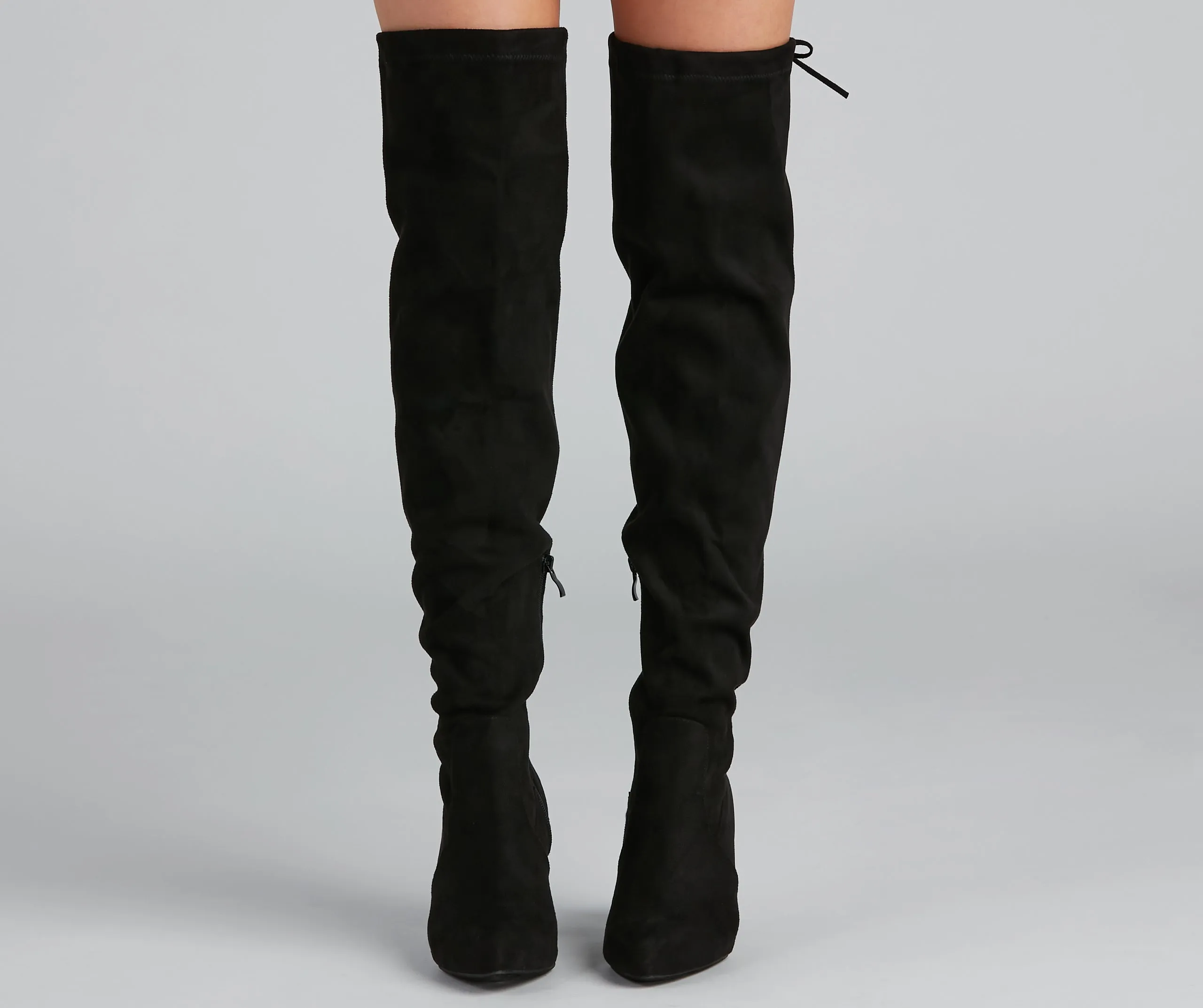 Classic Chic Faux Suede Boots