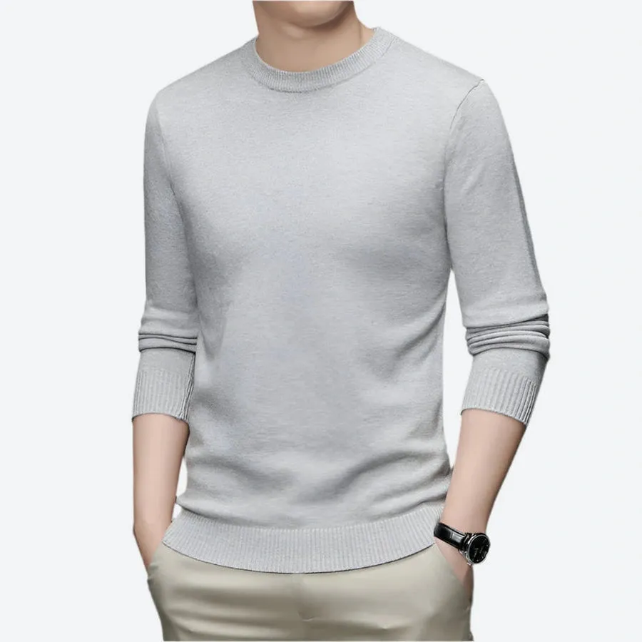 Classic Crew Neck Knitted Sweaters