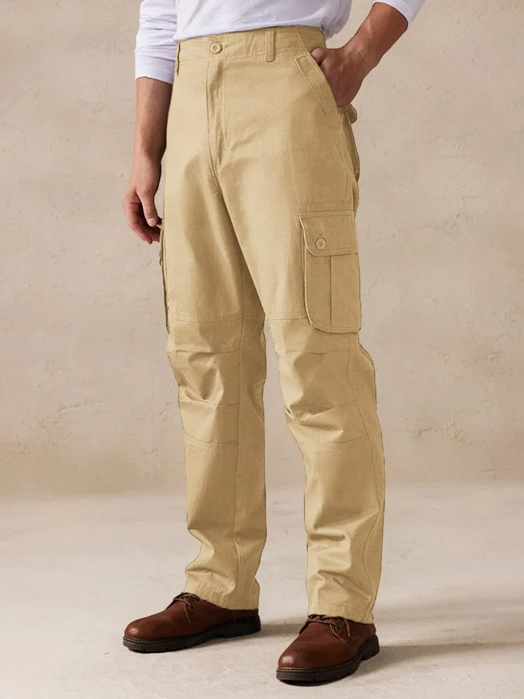 Comfy 100% Cotton Cargo Pants