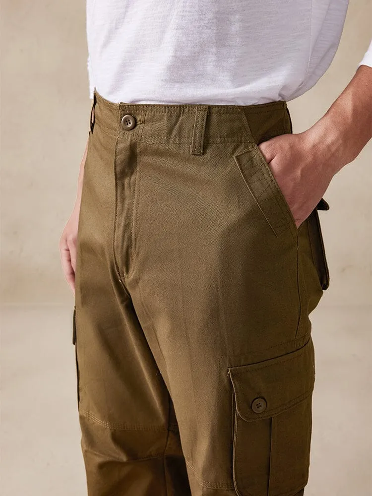 Comfy 100% Cotton Cargo Pants