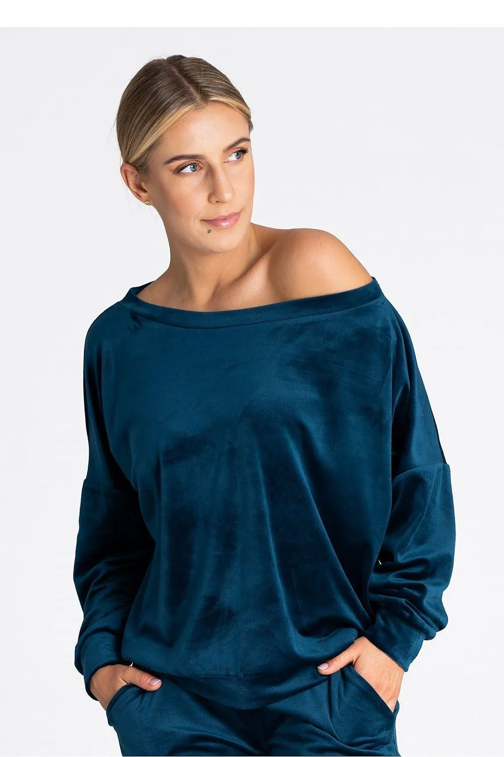 Cozy Chic Boat Neck Oversized Pullover