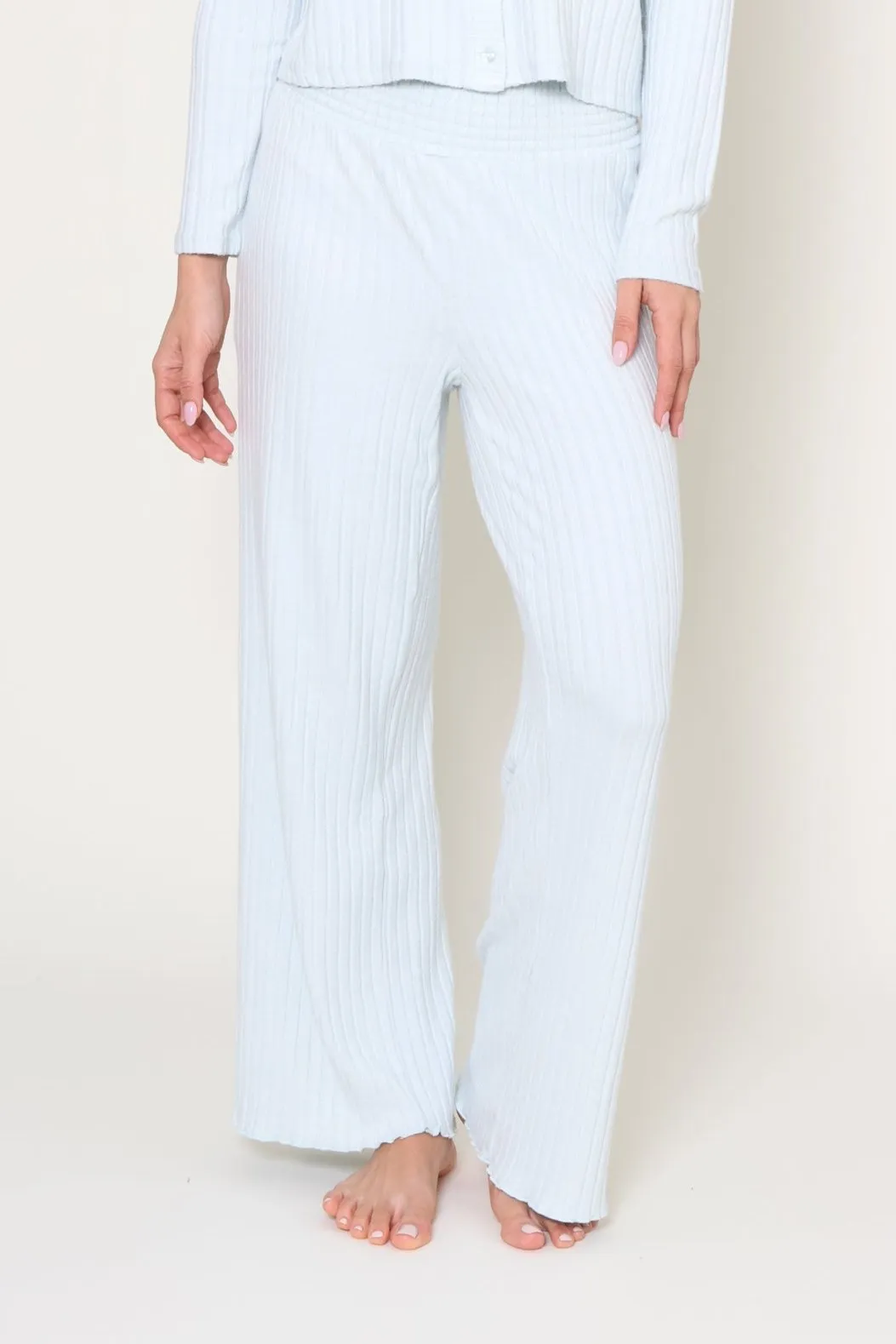 Dawn Smocked Rib Pant