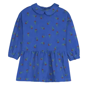 DR03-SHORT DRESS MATHS US-Fresh blue