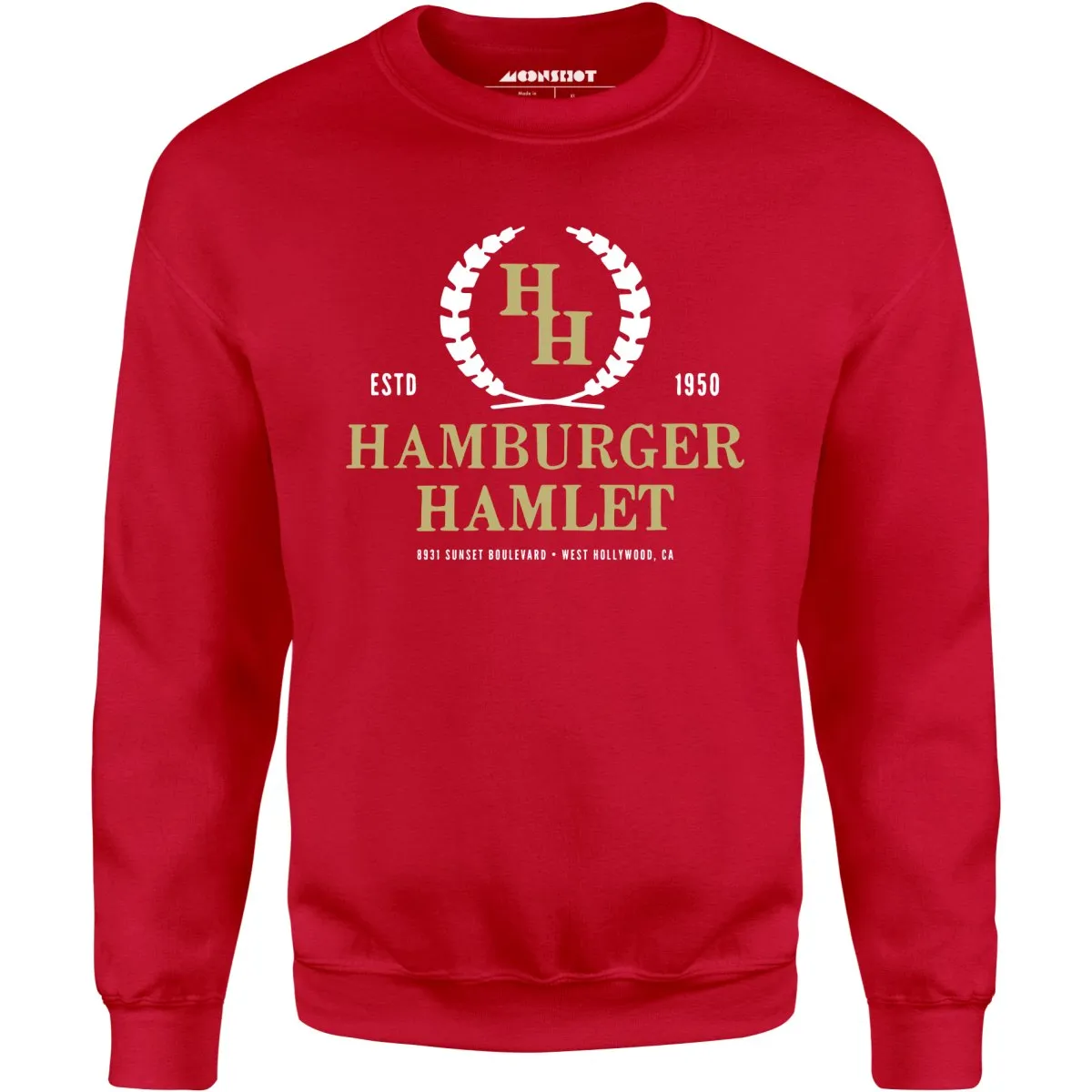 Hamburger Hamlet - West Hollywood, CA - Vintage Restaurant - Unisex Sweatshirt