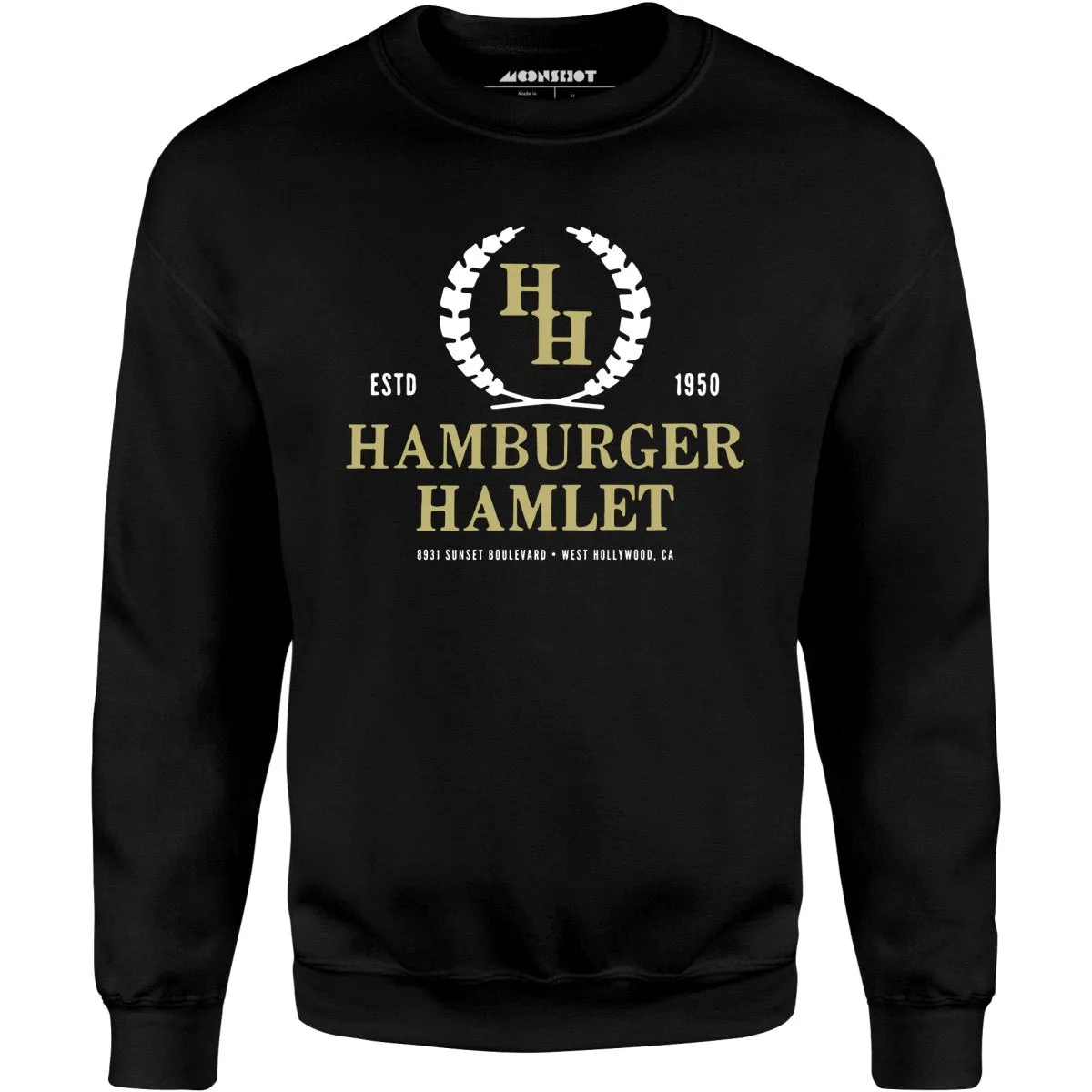 Hamburger Hamlet - West Hollywood, CA - Vintage Restaurant - Unisex Sweatshirt