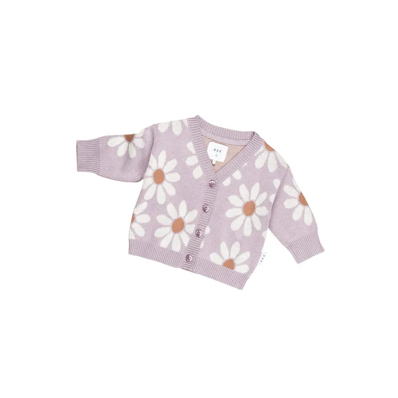 Huxbaby Daisy Knit Cardigan