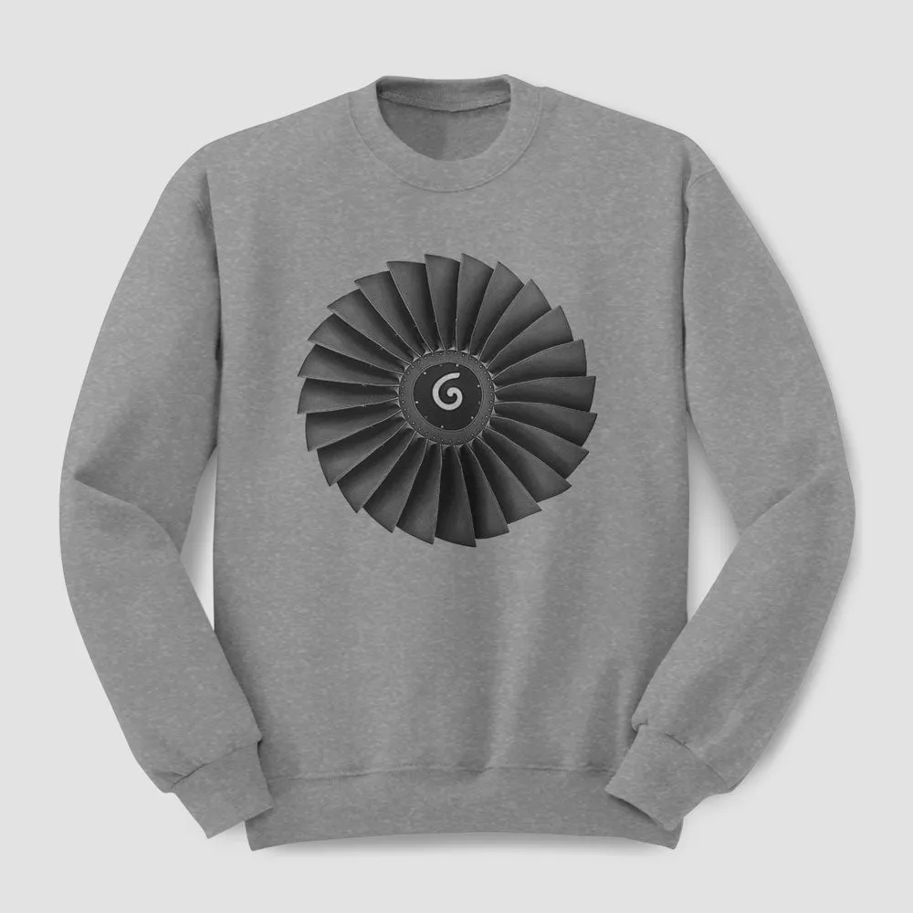 Jet Engine Fan Blades - Sweatshirt