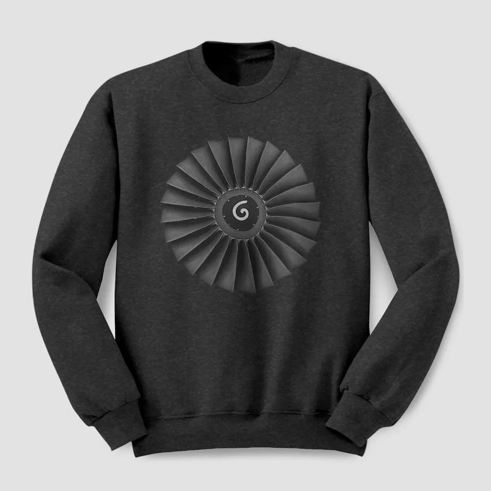 Jet Engine Fan Blades - Sweatshirt