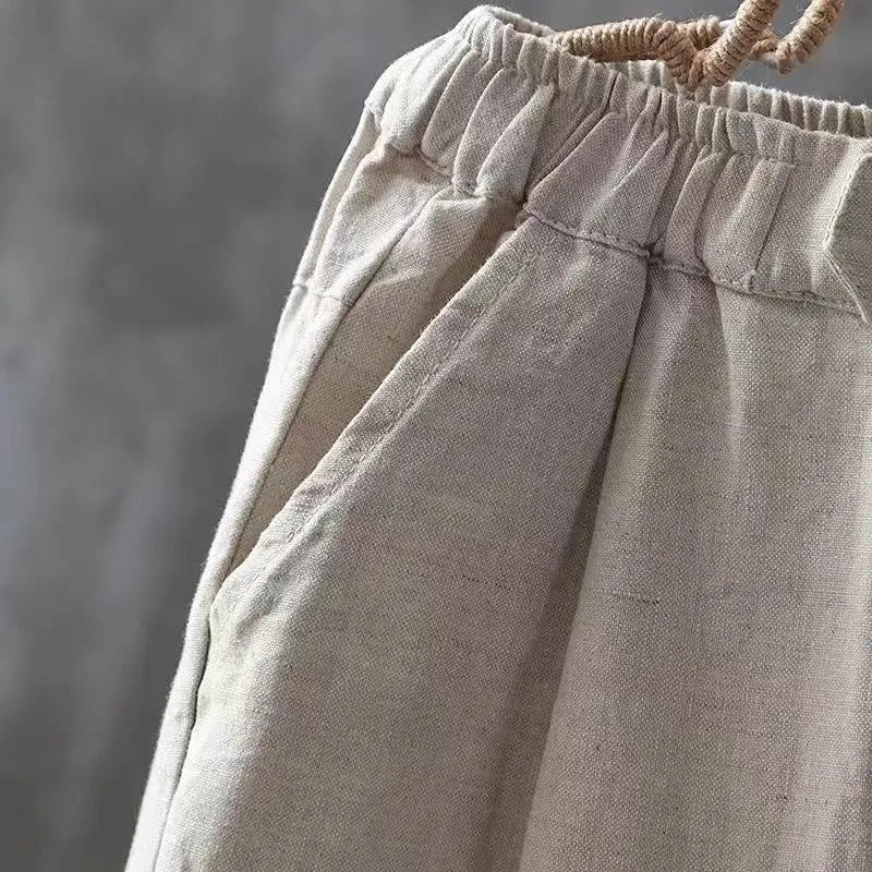 Laura - Comfy Linen Pants