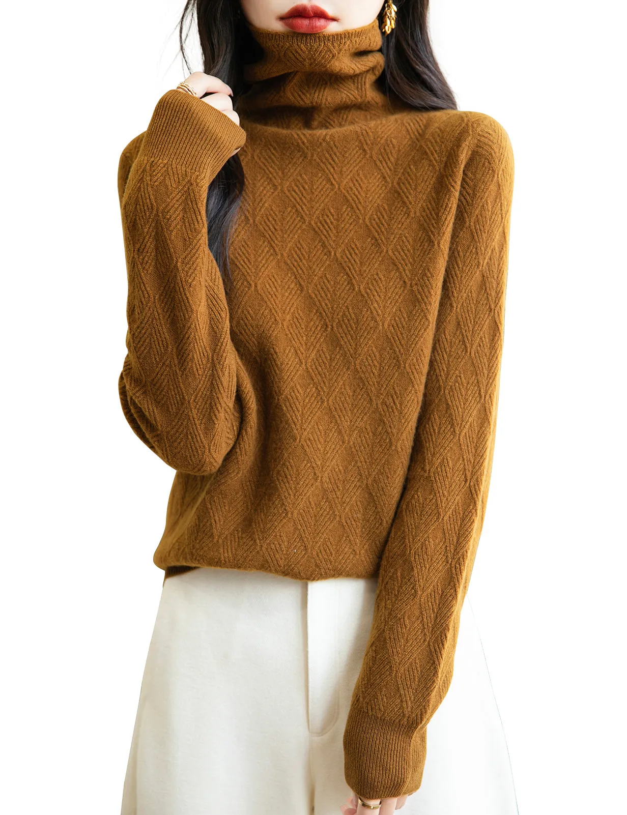 Maria Woman Long Sleeve Knit Sweater