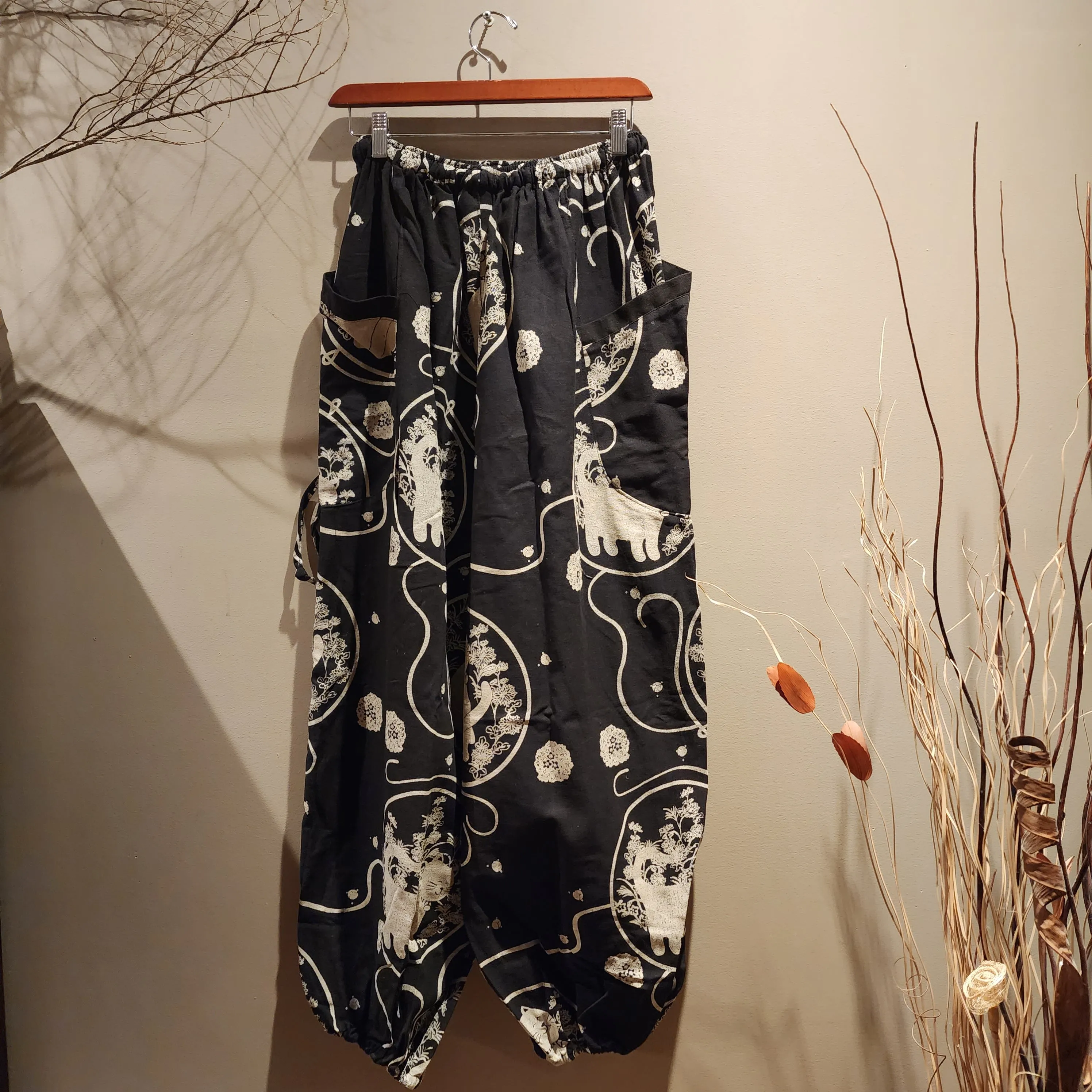 Neko Cat Drawstring Comfy Pants