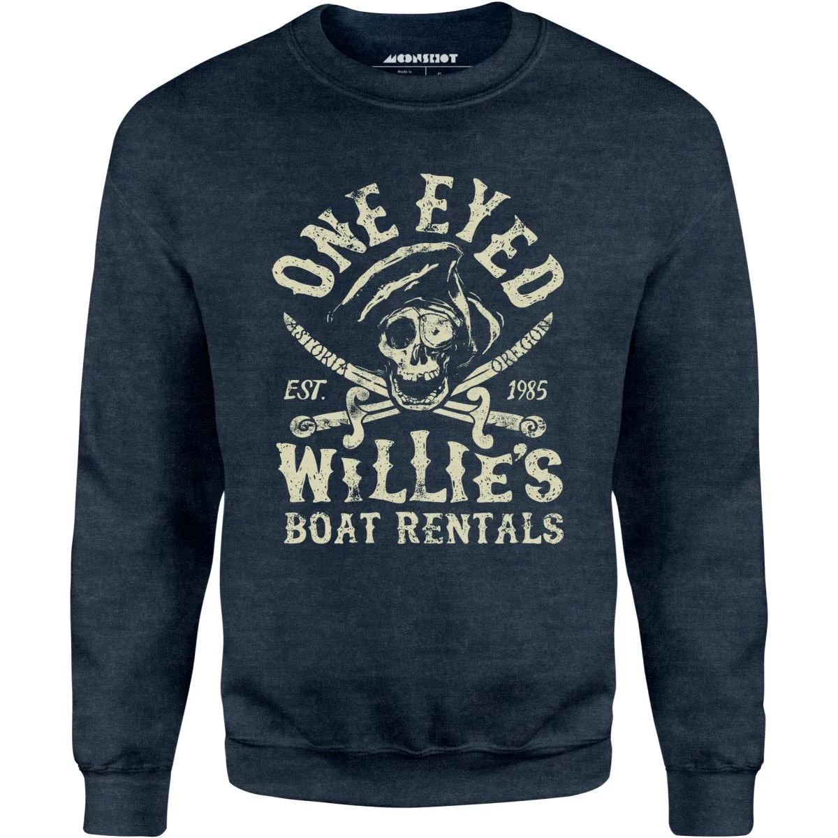 One Eyed Willie's Boat Rentals - Unisex Sweatshirt