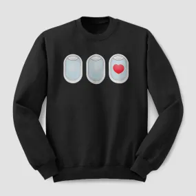 Plane Windows Heart - Sweatshirt