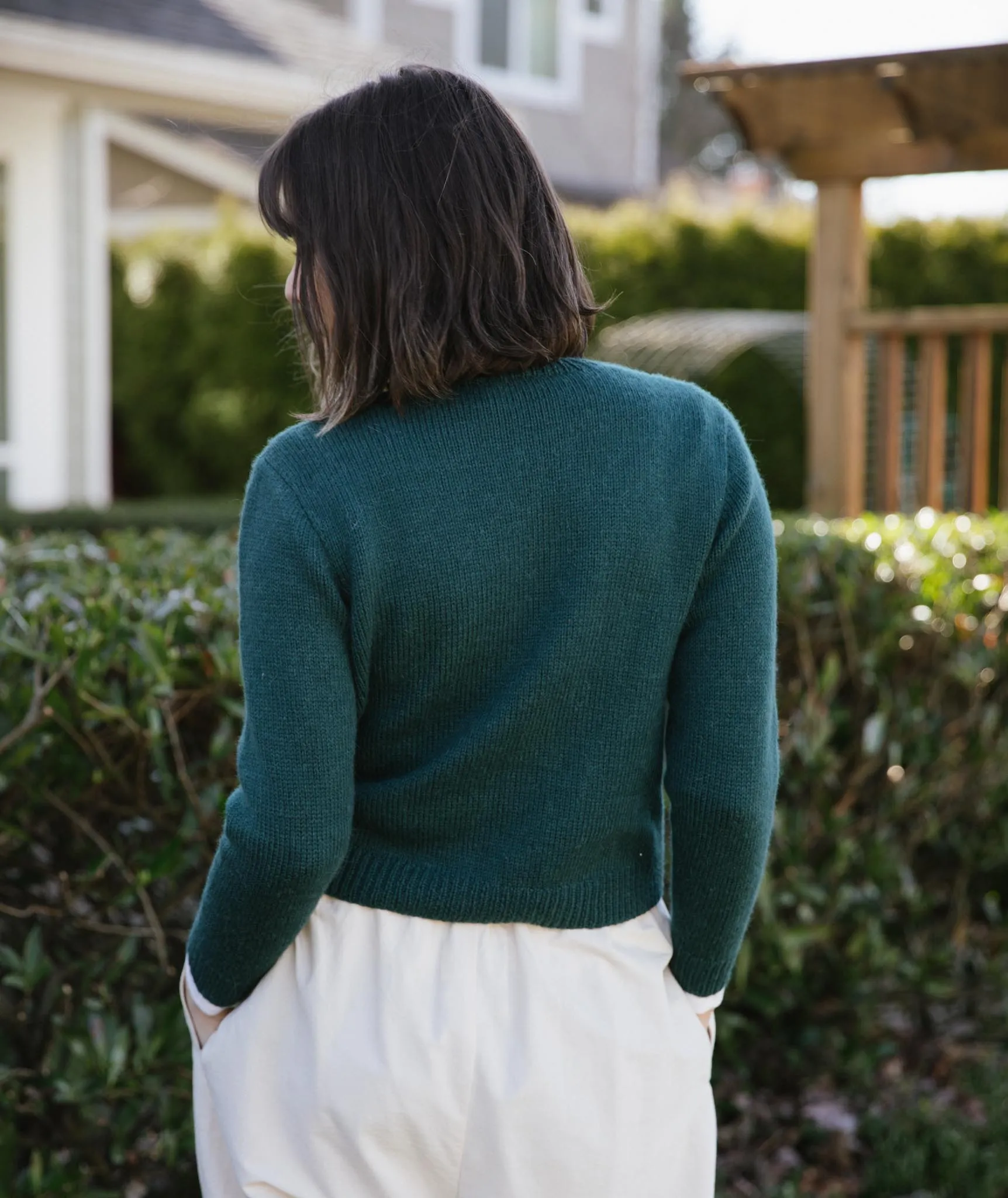 Quintessential Cardigan Using Rowan Alpaca Soft DK