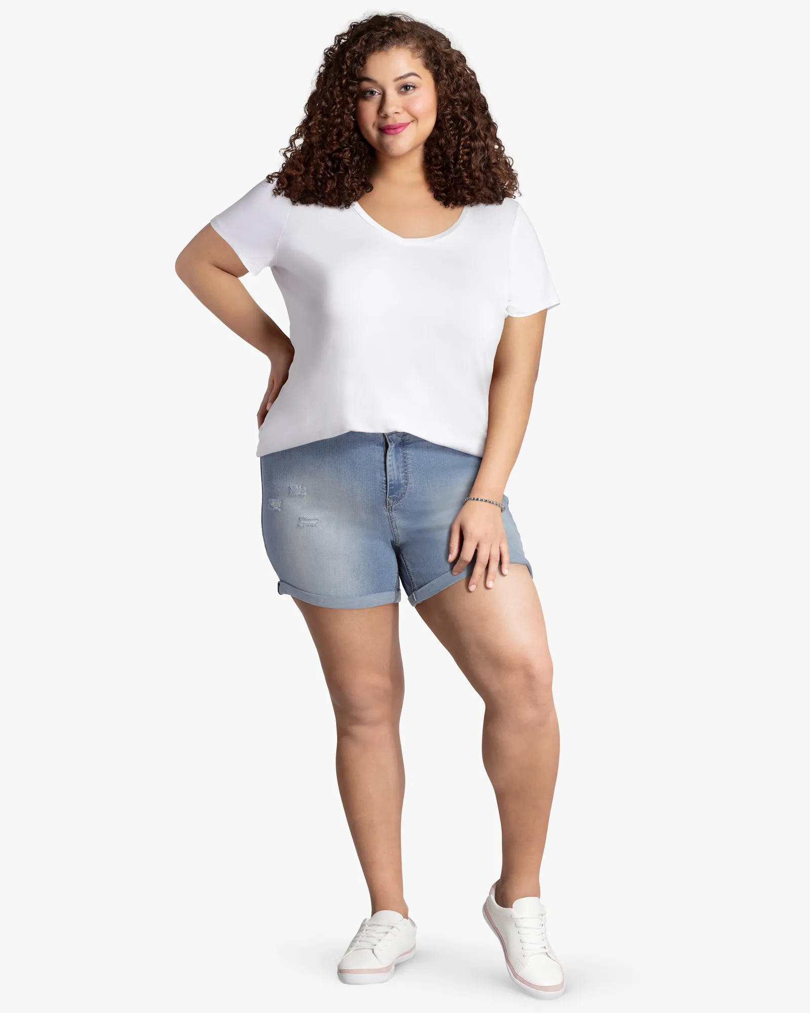 Seabury Cuffed Short | Light Wash