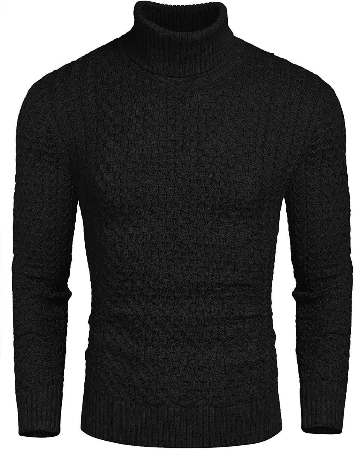 Slim Fit Turtleneck Twisted Sweater (US Only)