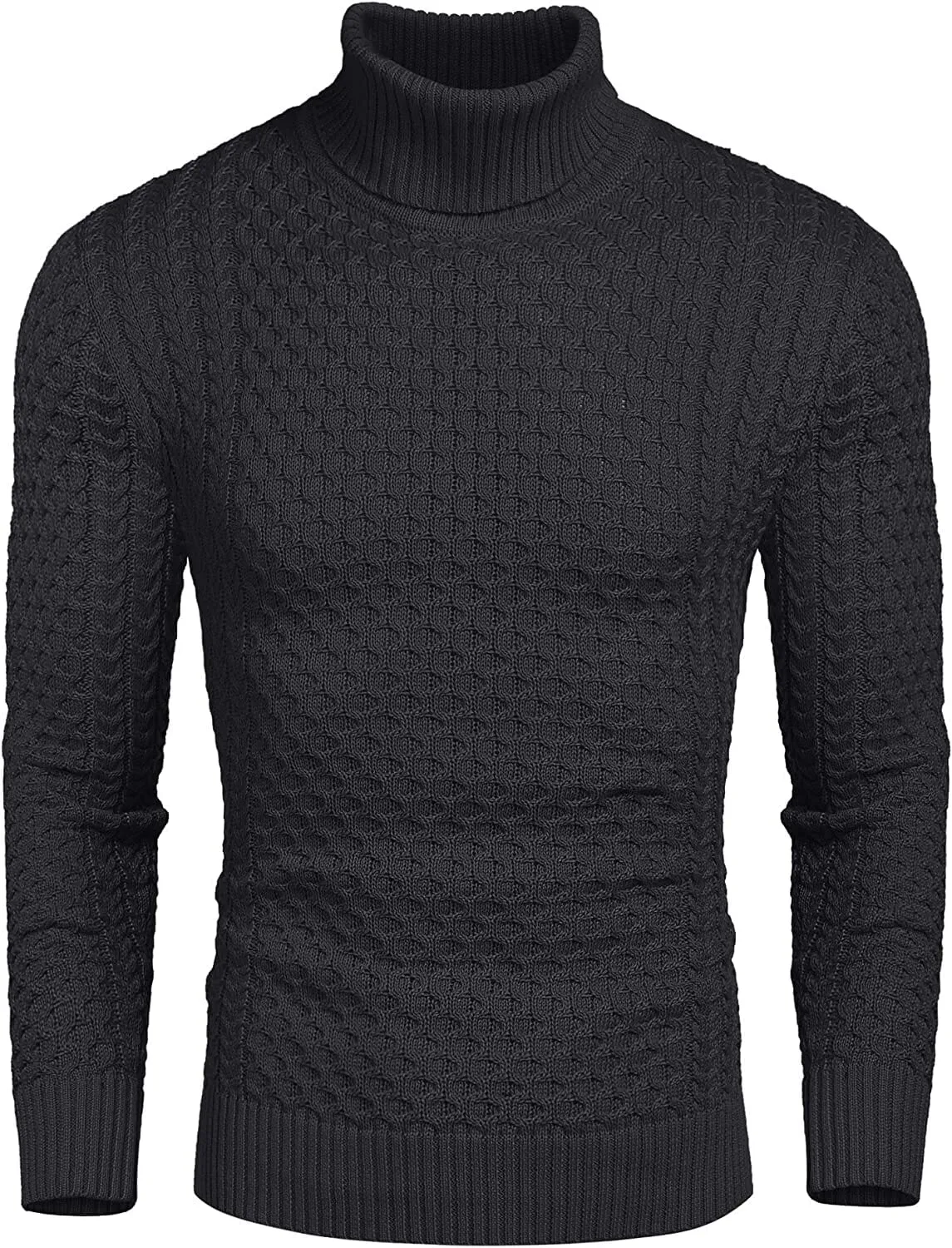 Slim Fit Turtleneck Twisted Sweater (US Only)