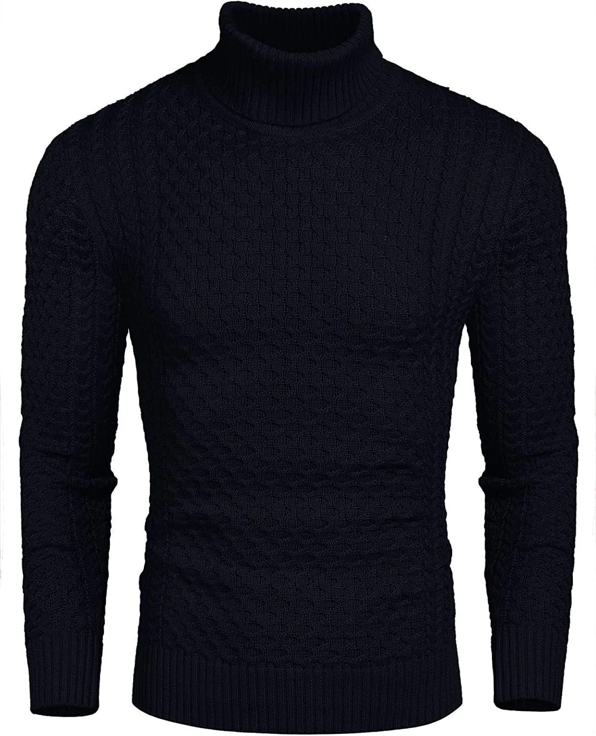 Slim Fit Turtleneck Twisted Sweater (US Only)