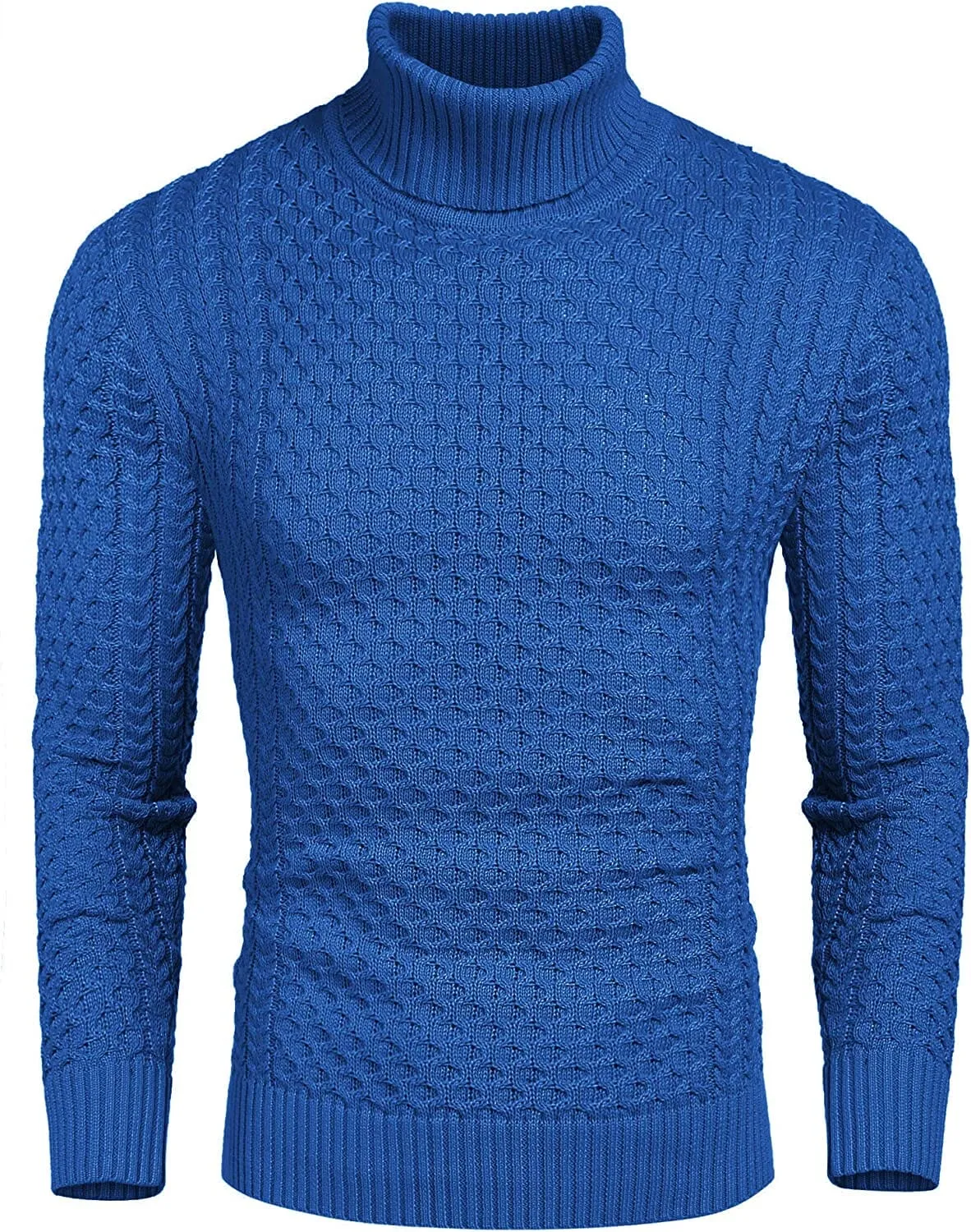 Slim Fit Turtleneck Twisted Sweater (US Only)