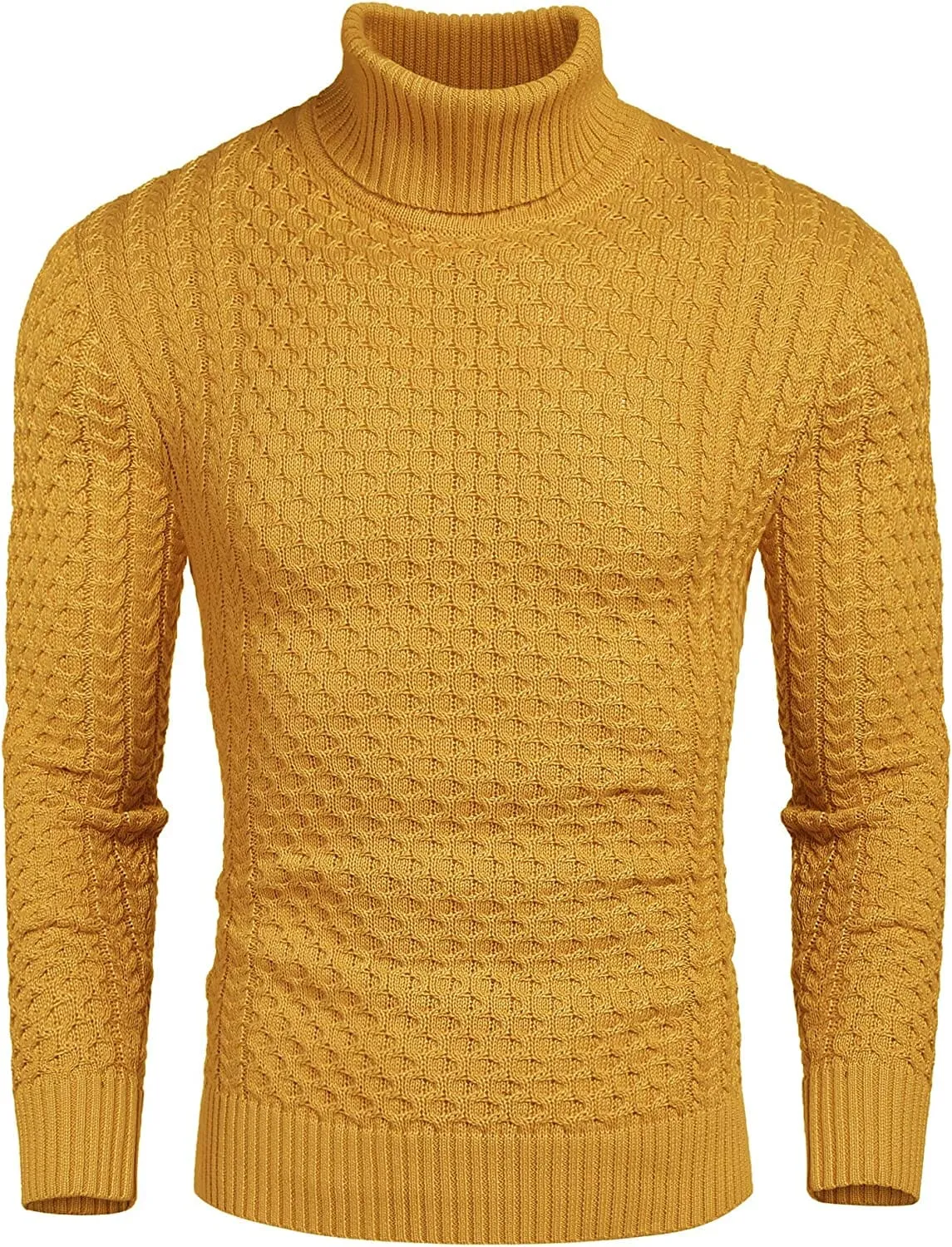 Slim Fit Turtleneck Twisted Sweater (US Only)