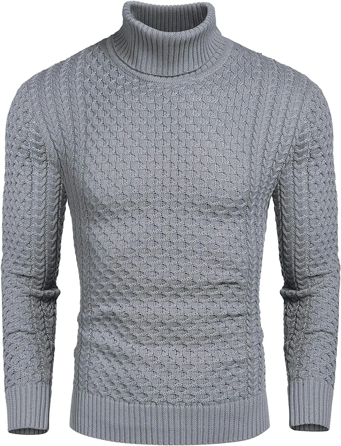 Slim Fit Turtleneck Twisted Sweater (US Only)