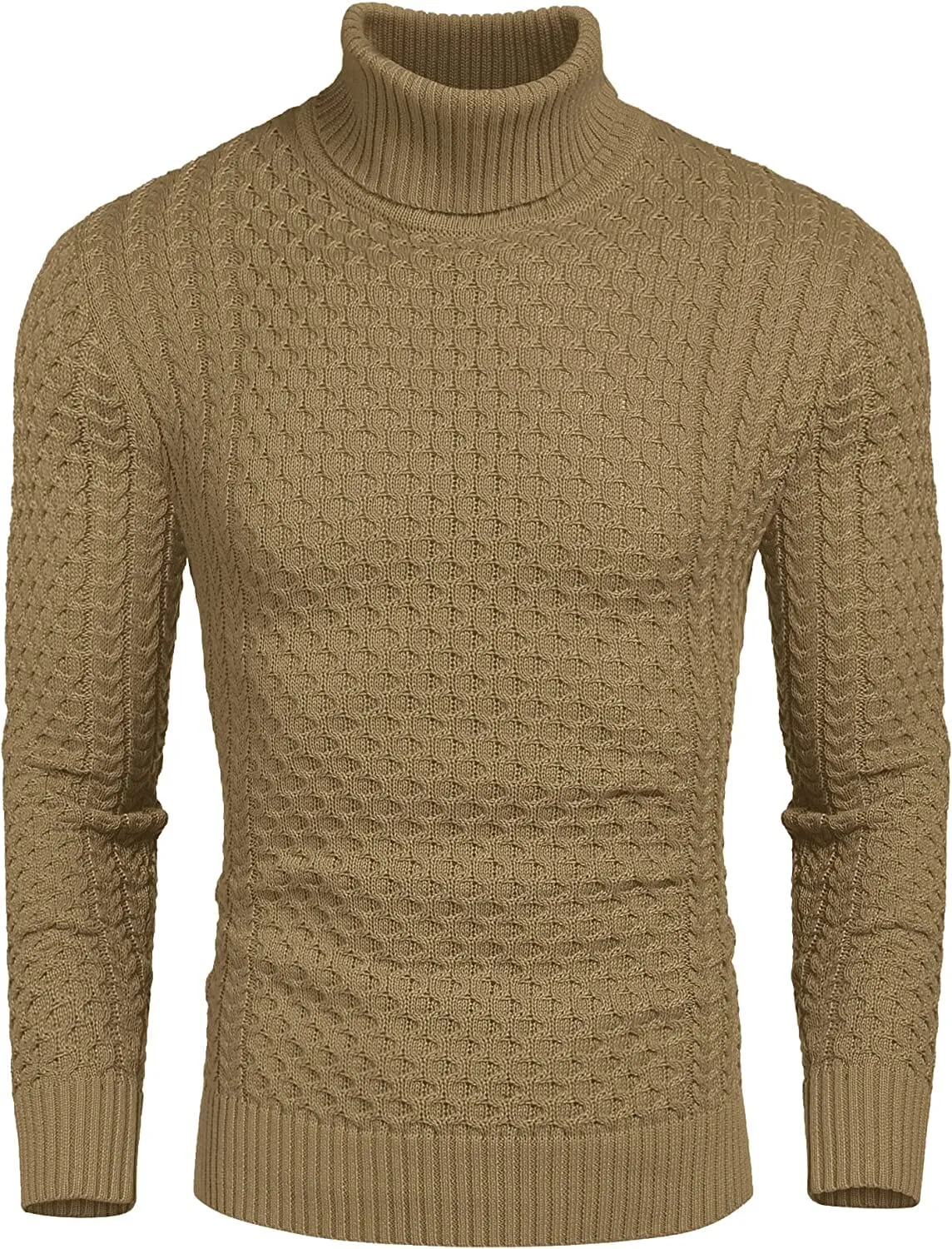 Slim Fit Turtleneck Twisted Sweater (US Only)