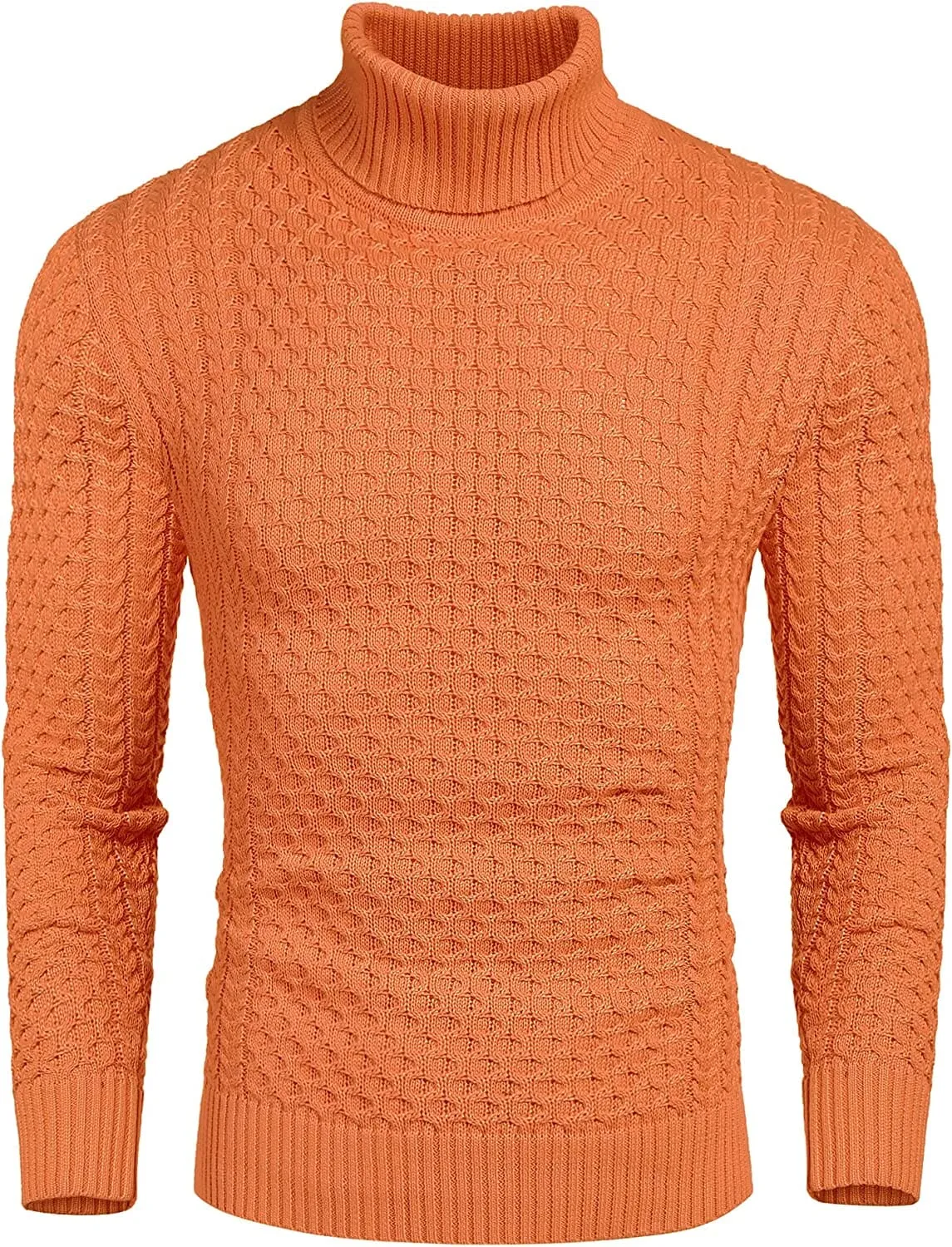 Slim Fit Turtleneck Twisted Sweater (US Only)