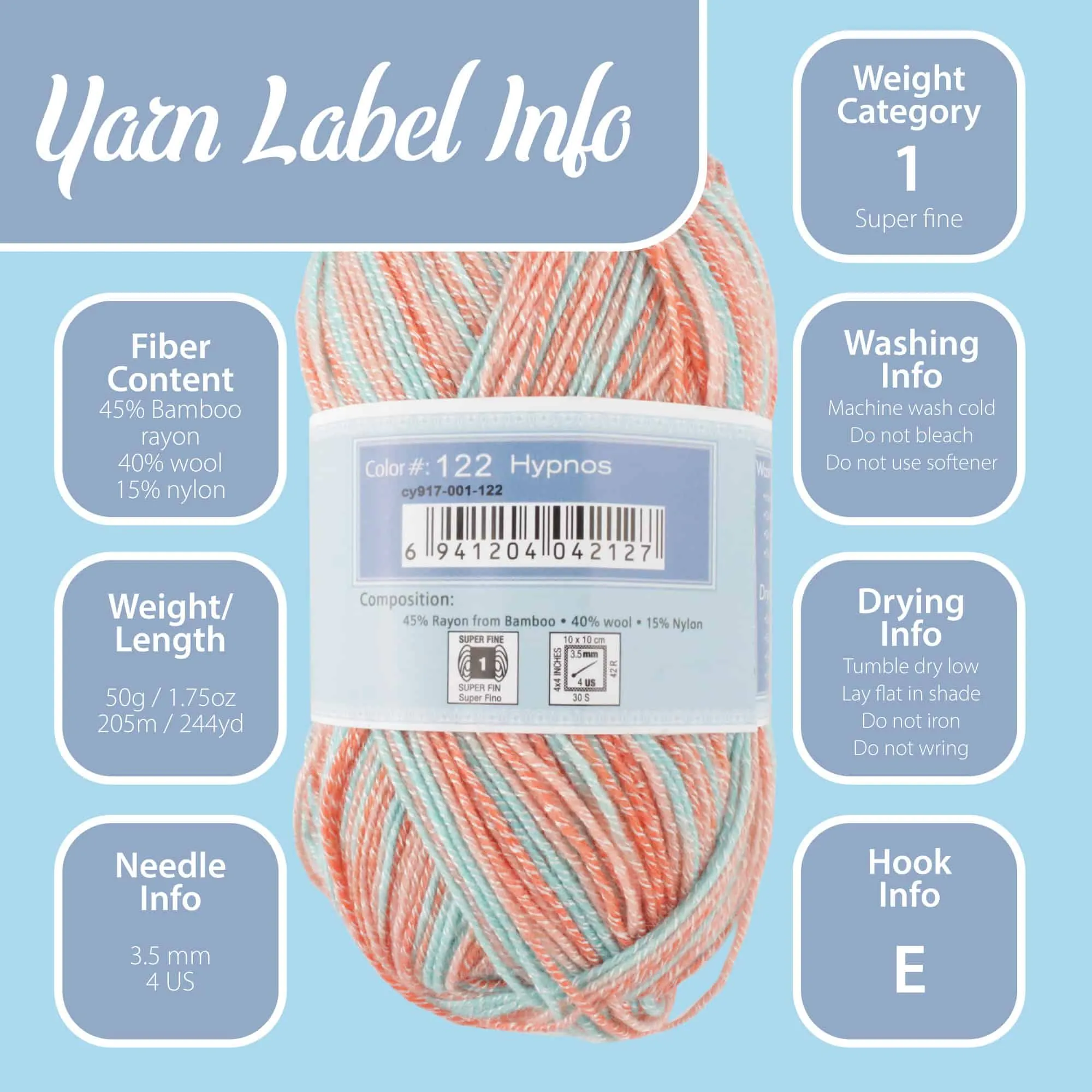 Soft and Slim Super Fine Yarn