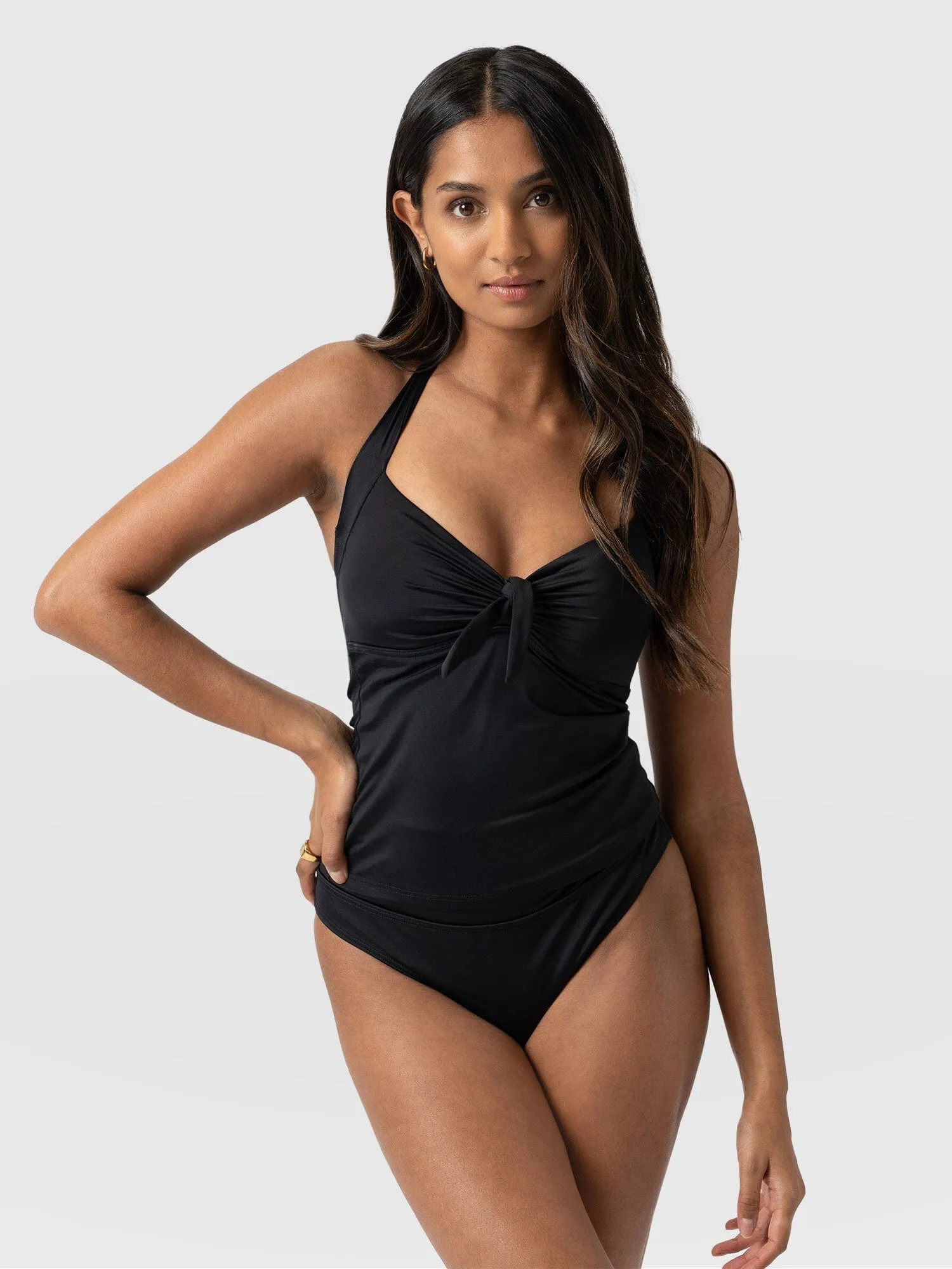 Sol Tankini Bottom - Black