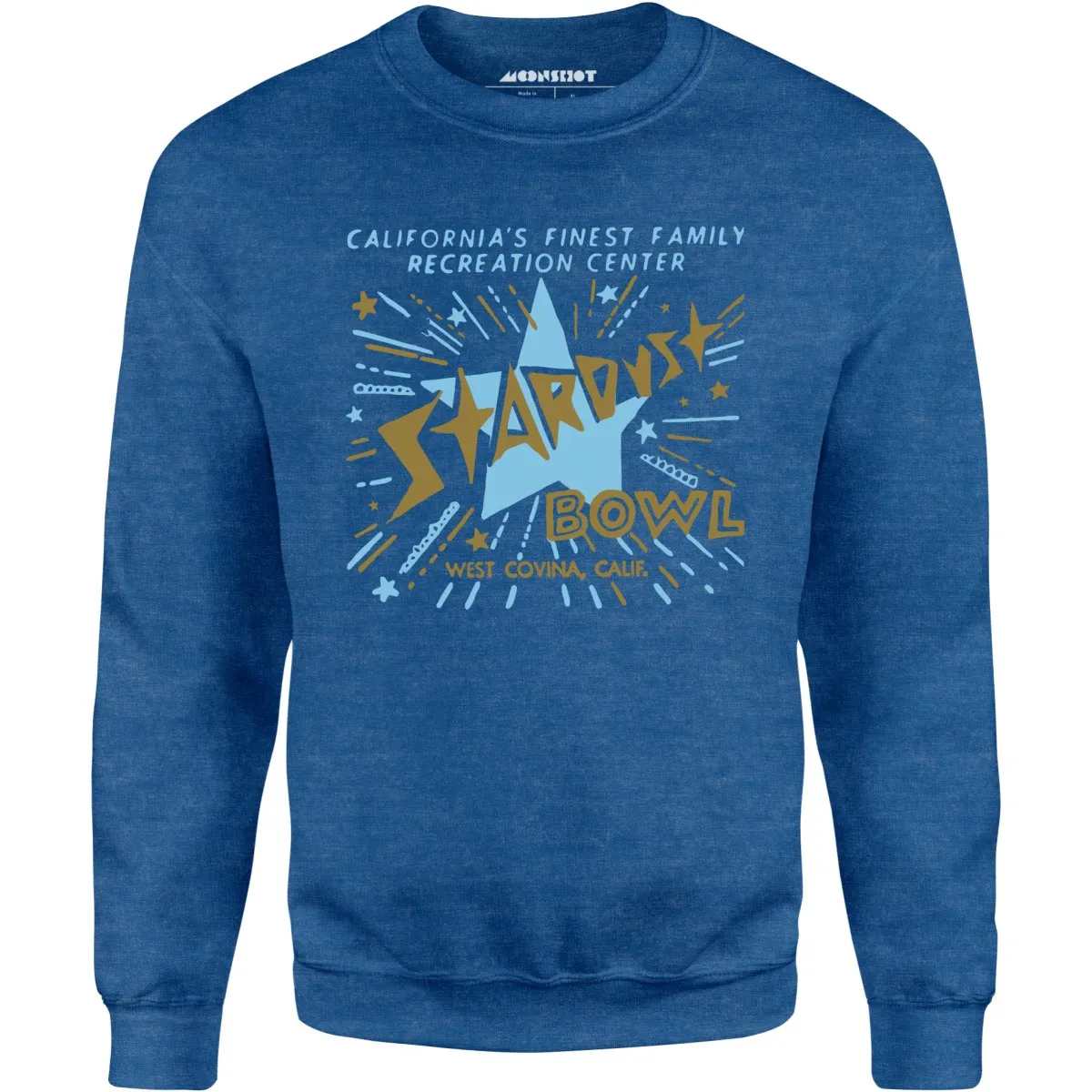 Stardust Bowl - West Covina, CA - Vintage Bowling Alley - Unisex Sweatshirt