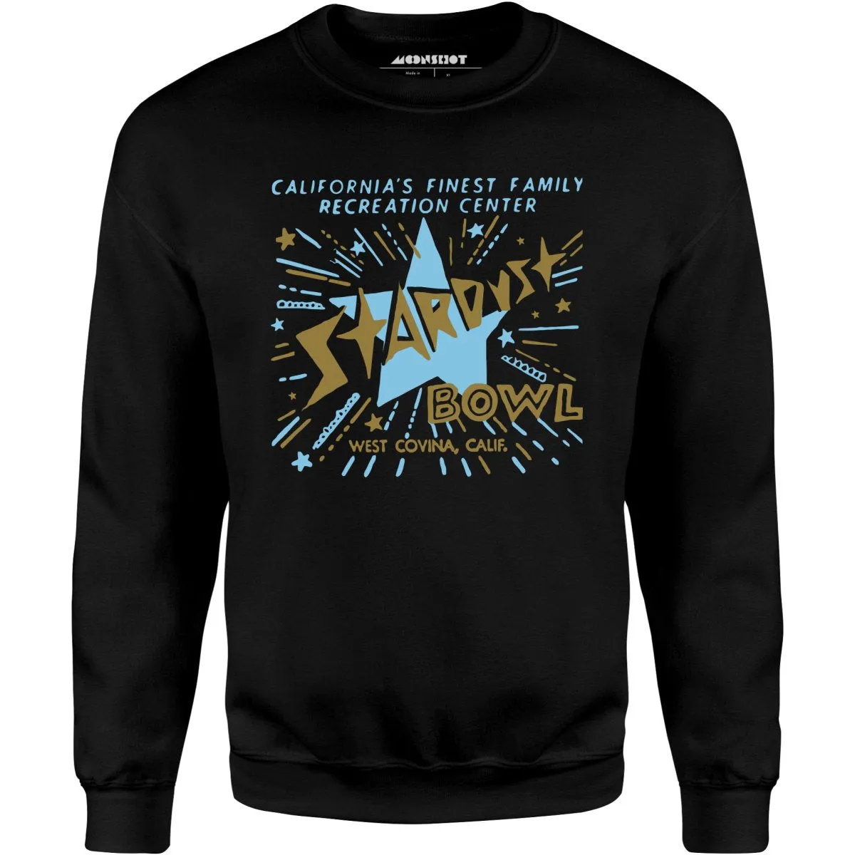 Stardust Bowl - West Covina, CA - Vintage Bowling Alley - Unisex Sweatshirt