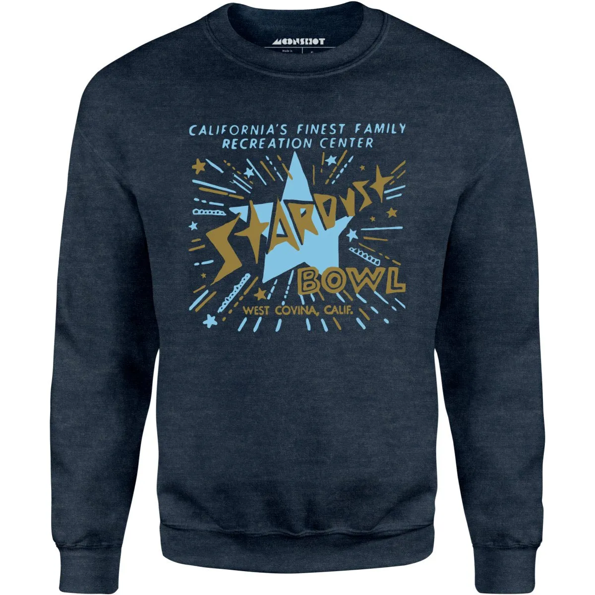 Stardust Bowl - West Covina, CA - Vintage Bowling Alley - Unisex Sweatshirt