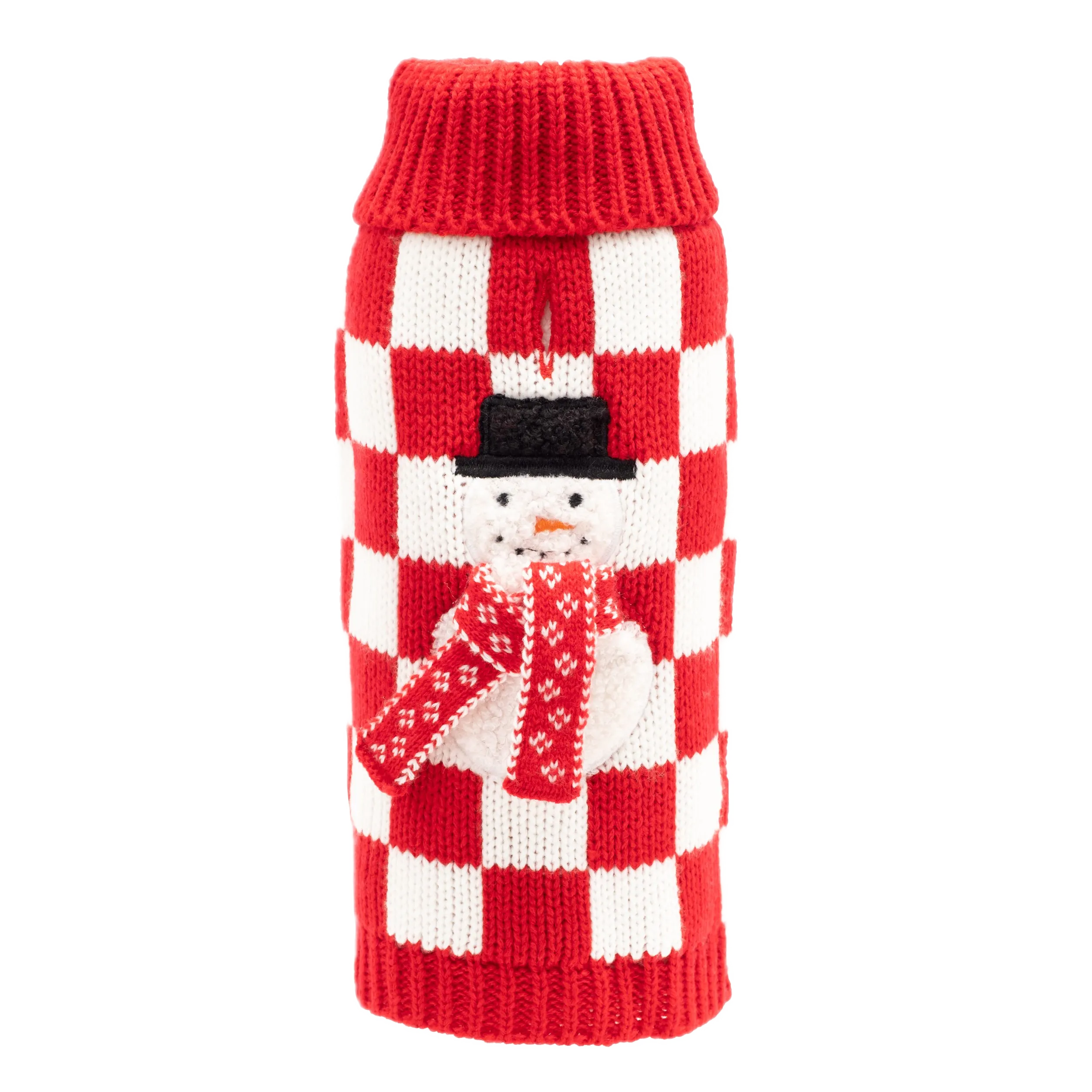 Sweater | Checkerboard Snowman