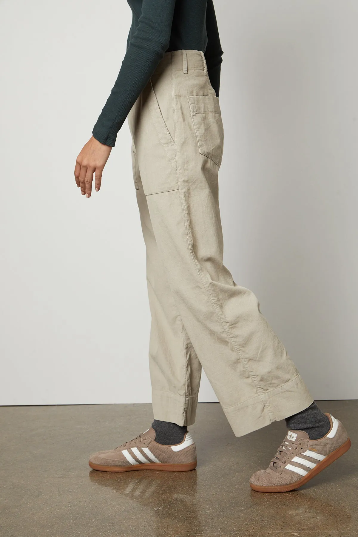 VERA CORDUROY WIDE LEG PANT