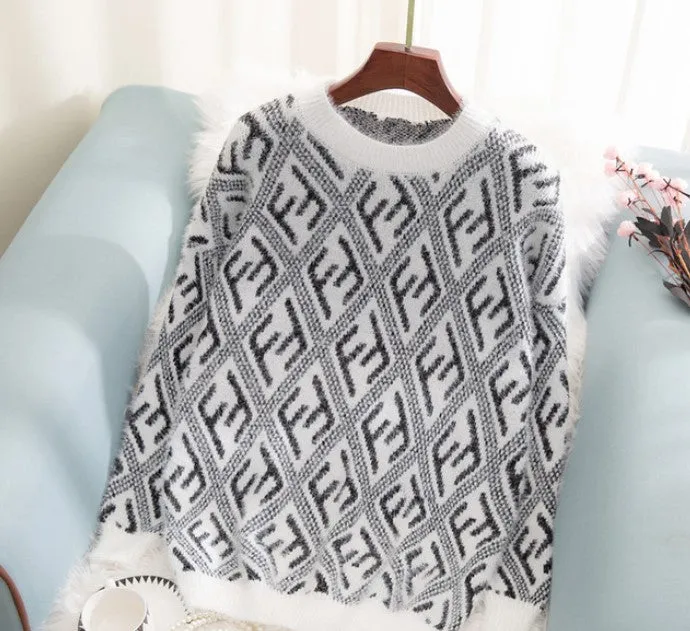 Women's Autumn/Winter Knitted Soft Loose Pullover