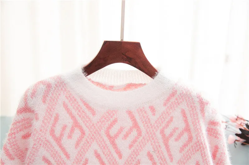 Women's Autumn/Winter Knitted Soft Loose Pullover