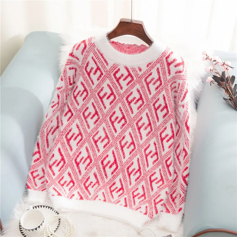 Women's Autumn/Winter Knitted Soft Loose Pullover